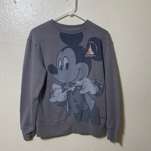 Walt Disney World 50th Anniversary Mickey Mouse Pullover Sweatshirt Adults Sz XS